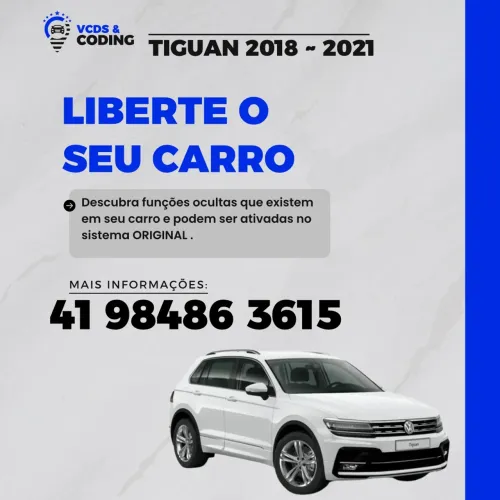 desbloqueio - Tiguan R Line 2018 2019 2020 2021