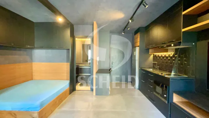 Studio á Venda em Pinheiros com 31m², 1 quarto sendo 1 suíte.