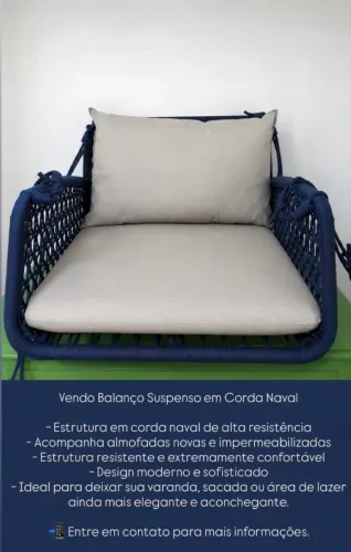 Balanço corda náutica