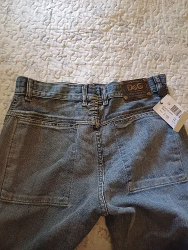 Jeans Dolce & Gabbana Feminina  pp Original Nova Com Etiqueta Flare