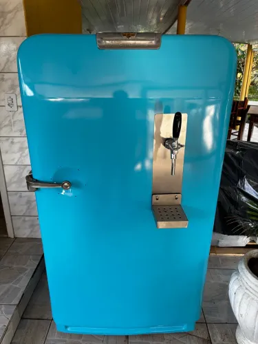 Geladeira antiga Frigidaire Choppeira 