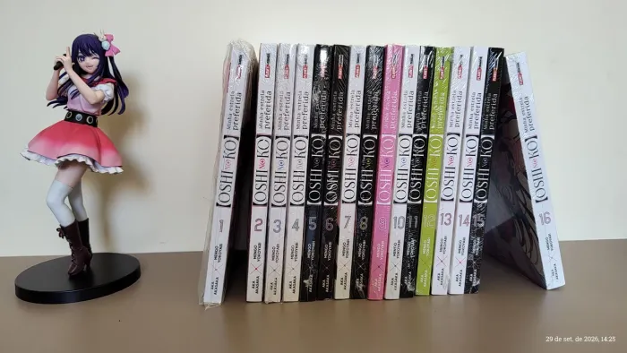 Mangá OSHI NO KO COMPLETO mais FIGURE