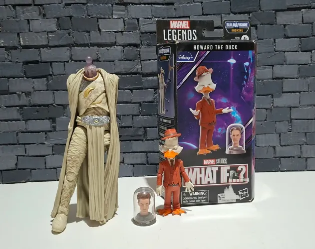 Marvel Legends Howard O Pato com Baf Khonshu The Duck What If
