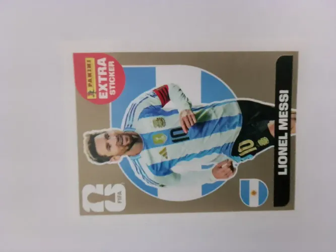 Figurinha Messi Legend Gold Original Panini - Perfeito Estado