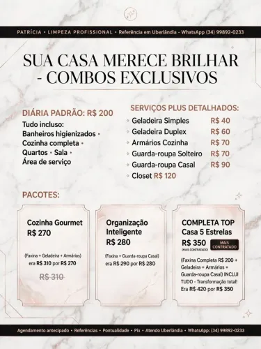 Diarista Uberlândia 