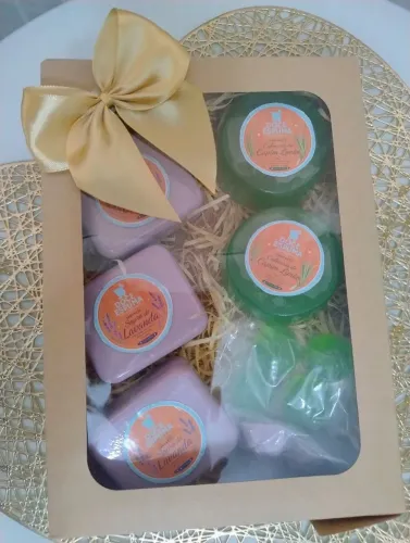 Kit presente Sabonetes artesanais