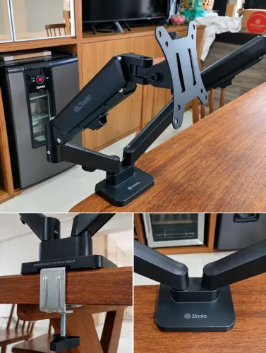 Suporte Articulado Duplo com Pistão a gás!!