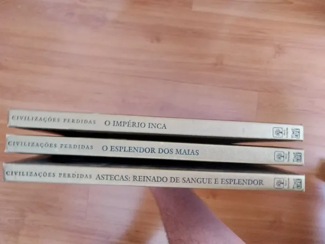 Coleção Civilizações Perdidas - Incas , Maias e Astecas - Abril Coleções Time Life