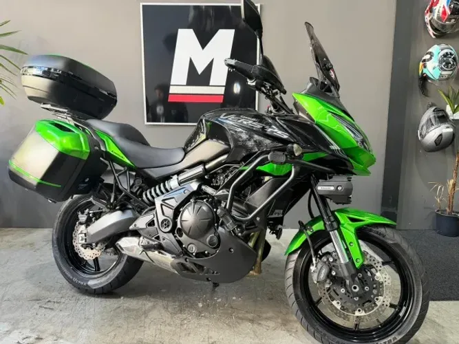 KAWASAKI VERSYS TOURER ABS 2022 - Único Dono - Revisada - Acessórios