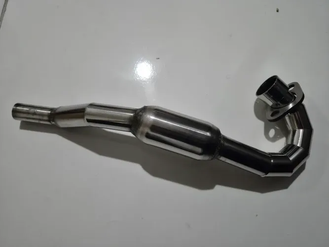 Coletor Escapamento Inox Mtg Honda Xre190/Bros