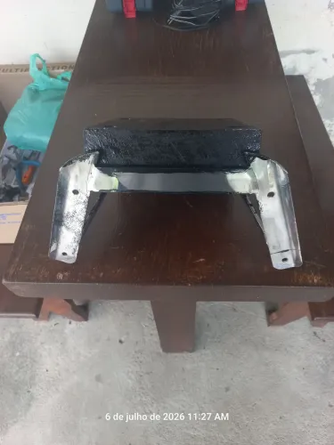 Suporte de motor para caiaque fishing brudden em inox 304