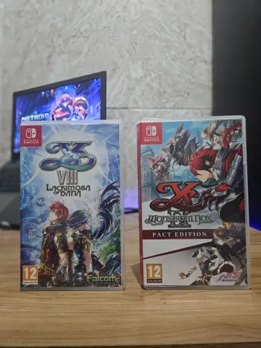 DOIS JOGOS YS FALCOM NINTENDO SWITCH