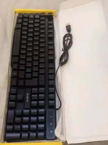 Teclado novo, na caixa