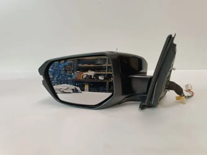 Retrovisor Lado Esquerdo Honda Civic G10 2017 A 2021 - Elétrico C/Pisca - 7 Fios - Usado