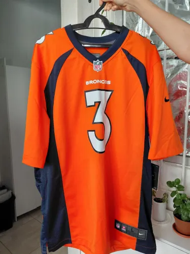 Camisa Original NFL Denver Broncos Russell Wilson #3 Nike Original - Tamanho G (L)