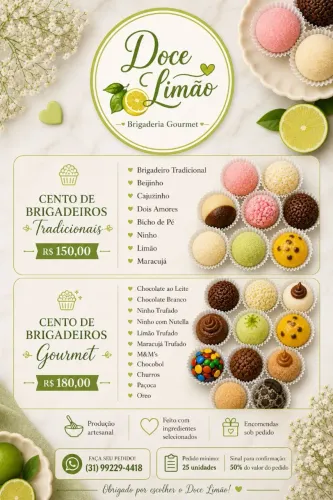 Docinhos para festa e eventos 