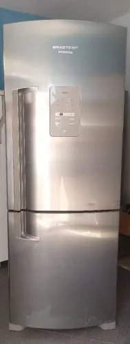 Brastemp frost-free inverse de inox
