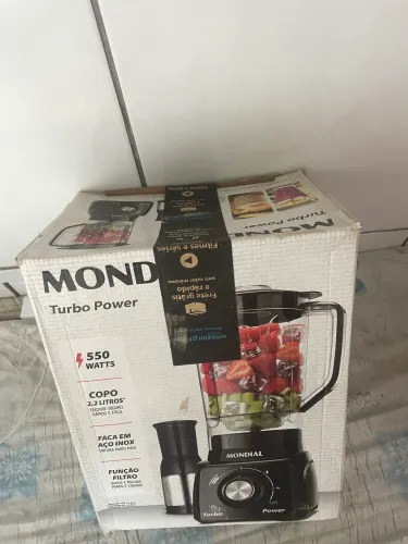 Liquidificador Mondial Turbo Power