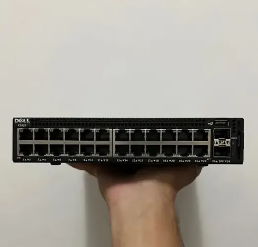 Switch Dell X1026 Gerenciável 24 Portas Gigabit e 2 Portas SFP