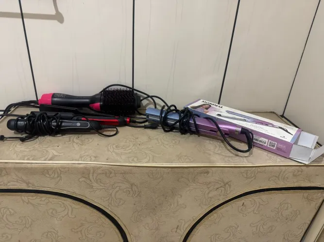 Kit 3 chapinha e uma escova secadora