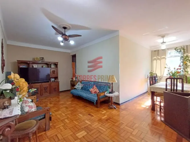 Amplo apartamento com 3 dormitórios à venda, 98 m² por R$ 475.000 - Marapé - Santos/SP