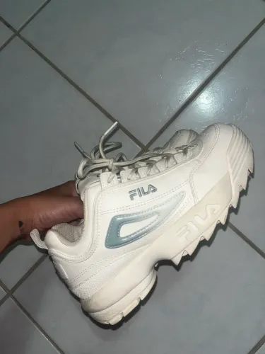 Ténis fila disruptor branco 35/36 ( 37,5 europeu) 