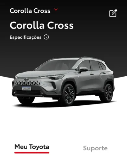 Toyota Corolla Cross XRX 2.0 16V Flex Aut. 2026