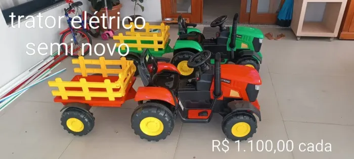 Trator Elétrico Infantil