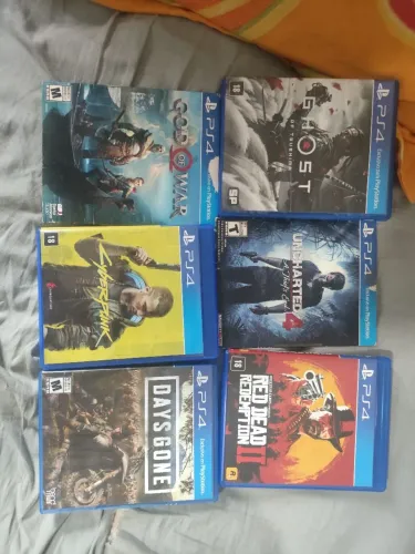 JOGOS PS4 EXCELENTE ESTADO