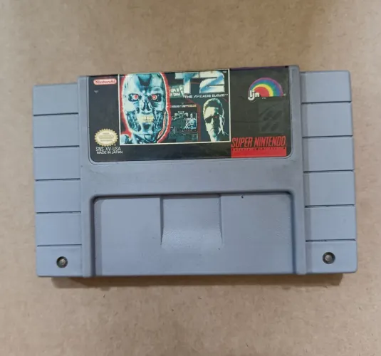 Terminator 2 Super Nintendo Snes Original