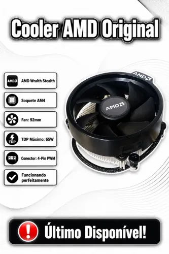 Cooler AMD Original | Soquete AM4
