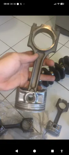 Pistões e bielas originais Honda Civic Si K20 2008