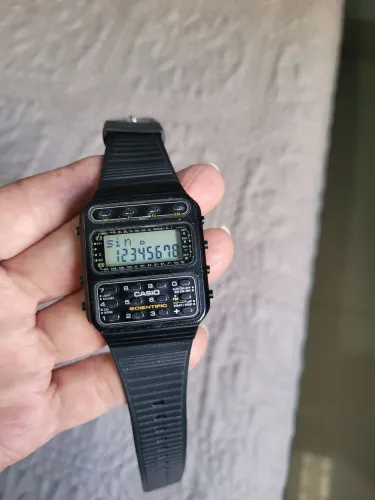 Relógio casio calculadora científico