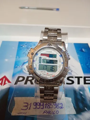 Relógio Citizen Promaster D28B (Série Prata)