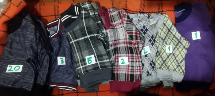 Lote 35 blusas de frio inverno infantis variadas