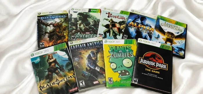 Lote com 9 Jogos Xbox 360 paralelos
