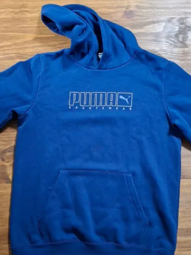 Moletom Puma Original Azul Tam. 164cm