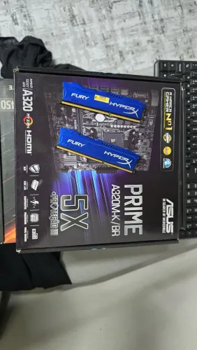 Placa de Vídeo Gigabyte, NVIDIA GeForce e Placa-Mãe ASUS Prime A320M-K/BR e outras.
