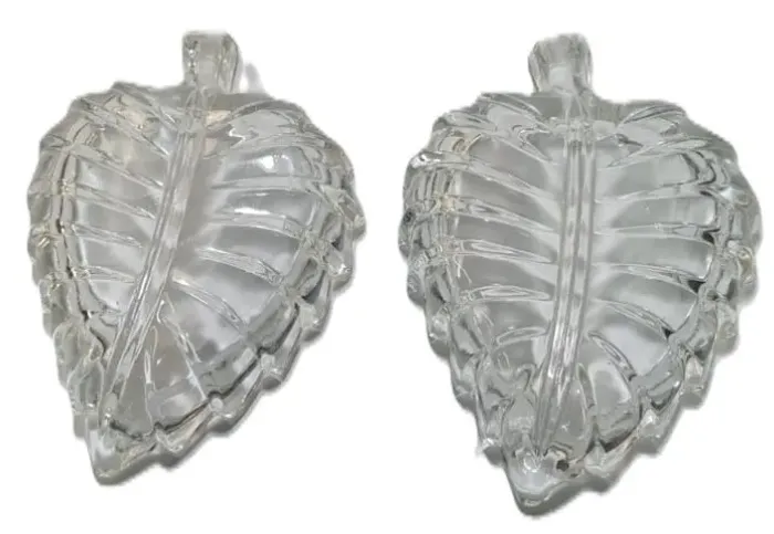 Cinzeiro de cristal vintage, frequentemente utilizados também como porta joias, formato de