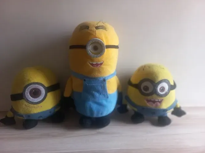 IMPERDÍVEL BRINQUEDO Minions De Pelúcia, Meu Malvado Favorito