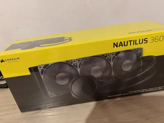 Water Cooler Corsair Nautilus 360 RS, 360mm, Preto, CW-9060089-WW APENAS VENDA