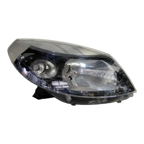 Farol Renault Sandero 2007 2008 2009 2010 Original Mascara Negra