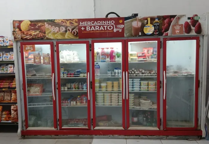 Expositor de frios 5 portas