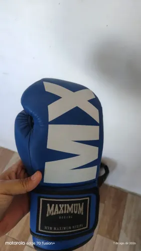 Luva maximum azul