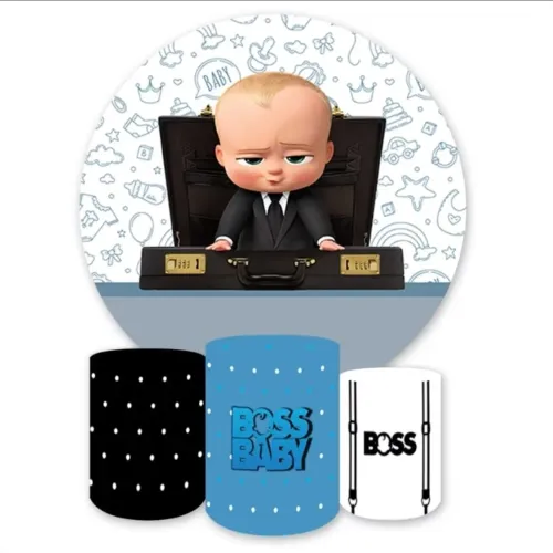 kit decoração painel e capas e mdf poderoso chefinho