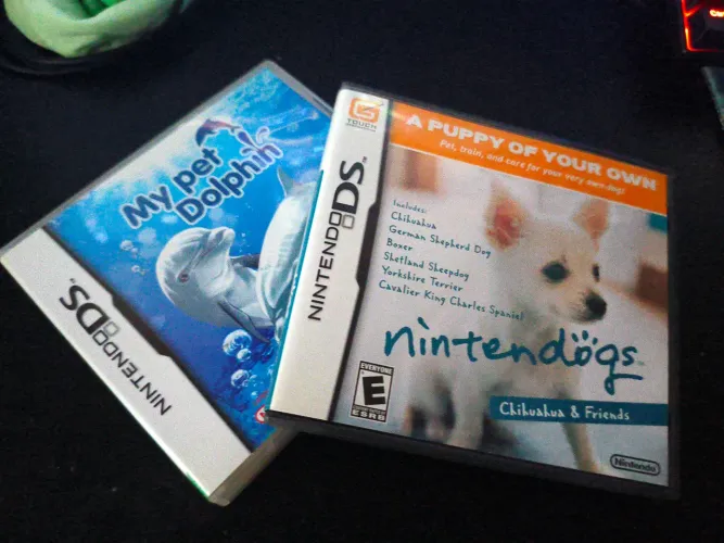 Nintendo DS nintendogs e my pet dolphin