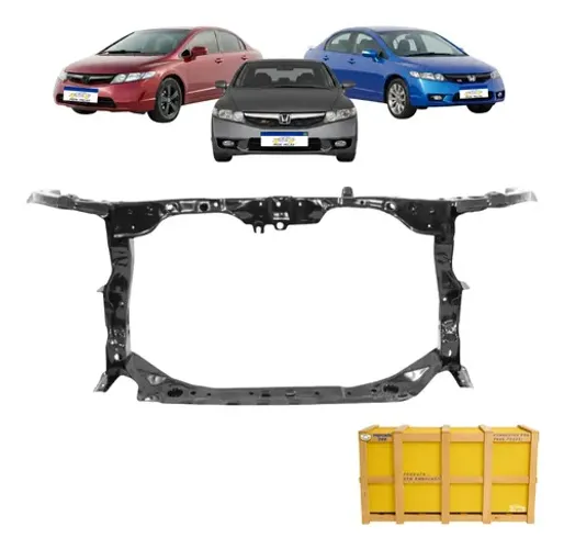 Quadro Radiador Honda New Civic 2007 2008 2009 10 2011 Novo