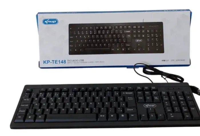 TECLADO PADRAO USB 2.0 1.35M KNUP KP-TE148