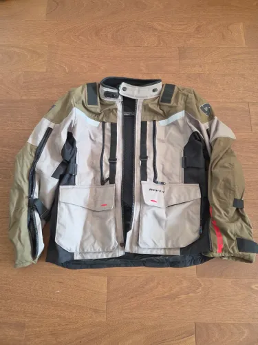 Jaqueta Moto Revit Sand