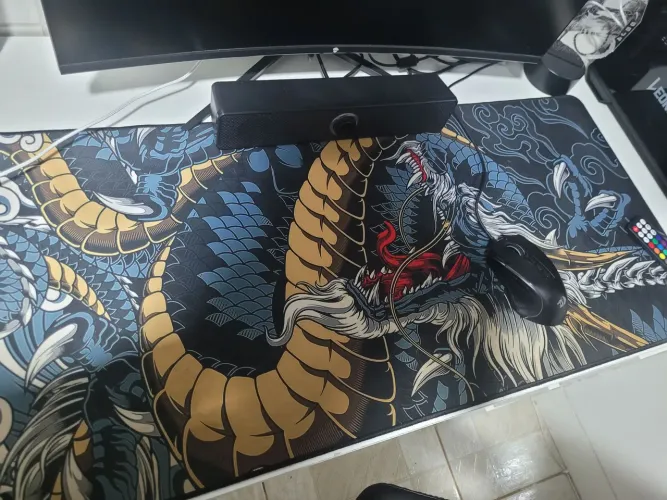 Mouse pad 90x40 impecável 